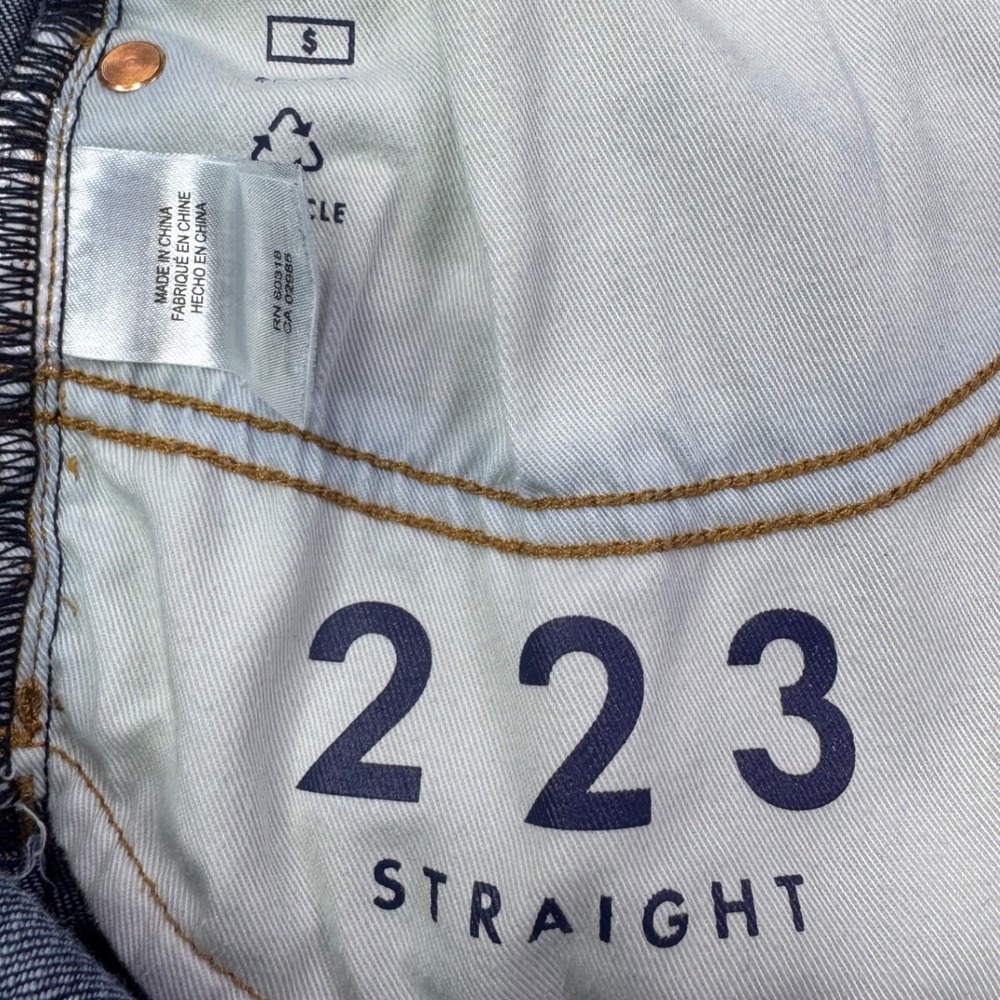 Lucky Brand 223 Straight Leg Jeans Dark Wash Mens 38 - Picture 7 of 15